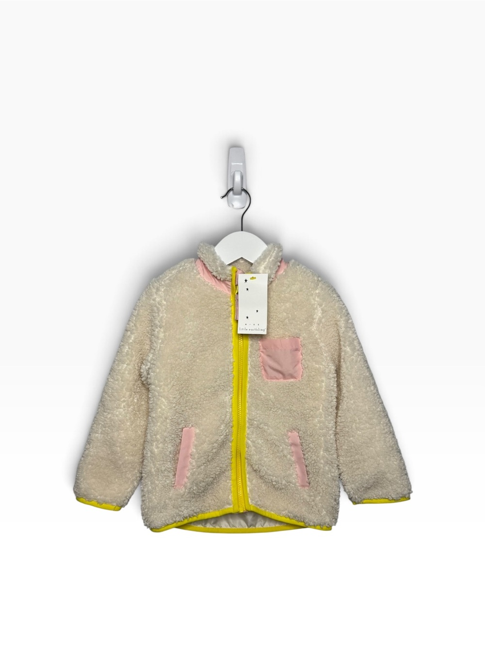 🍂 Rise Little Earthling Kids Sherpa Jacket size 3-4Y